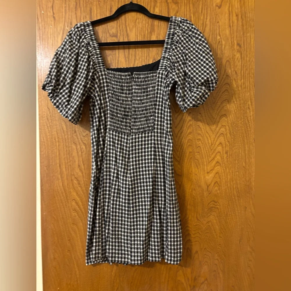 Fancy d boutique Black and white gingham dress - Picture 2 of 3